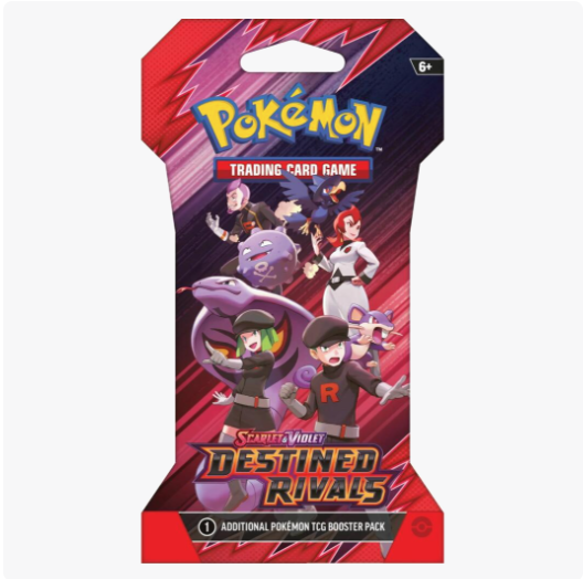 Destined Rivals Sleeved Booster Pack - SV10: Destined Rivals (DRI)